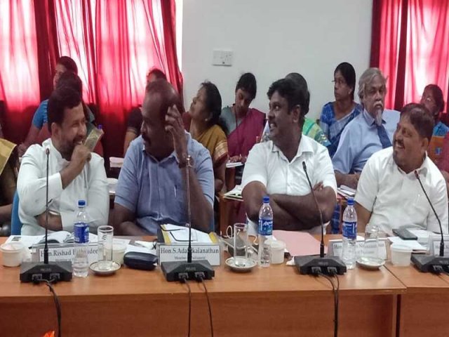 District Coordinating Committee Meeting held on 21.09.2020 at District Secretariat Vavuniya